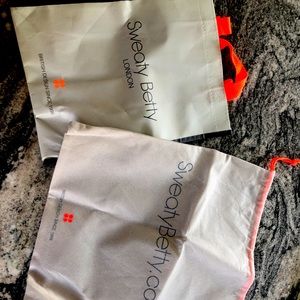 Lot of 2 Sweaty Betty Reusable Bags - new